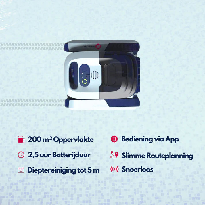 Seauto Seal Zwembadrobotstofzuiger -zwembad Reiniger automatisch - Robotmeester