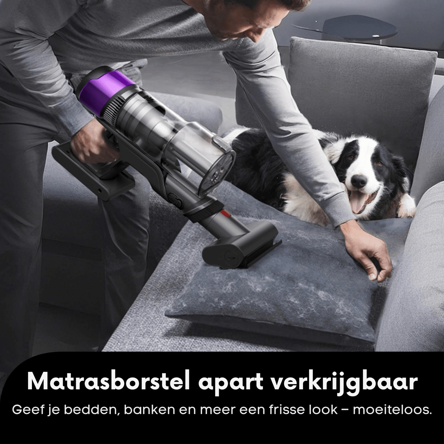 Ultenic U20 draadloze stofzuiger met 600W zuigkracht en een gebruiksduur van 60 minuten. - Kenmerken en functies