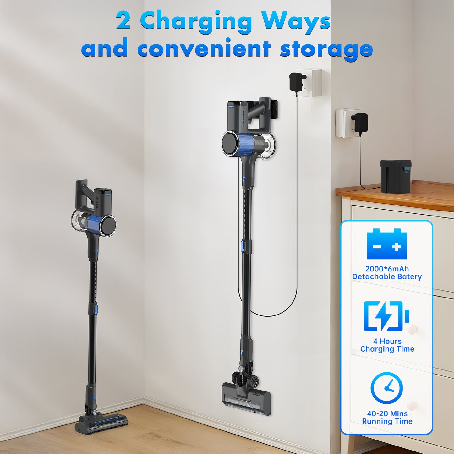 draadloze stofzuiger