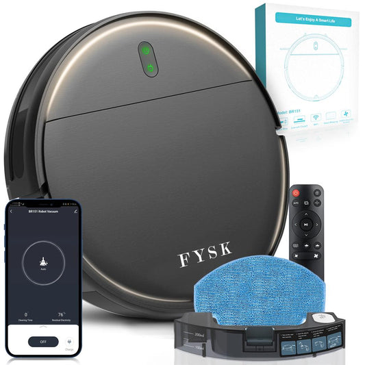 2de hands Robotstofzuiger met Dweilfunctie - RetourDeal - Fysk - Robotmeester