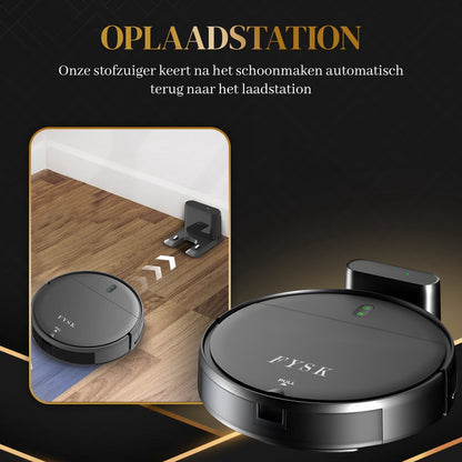 2de hands Robotstofzuiger met Dweilfunctie - RetourDeal - Fysk - Robotmeester