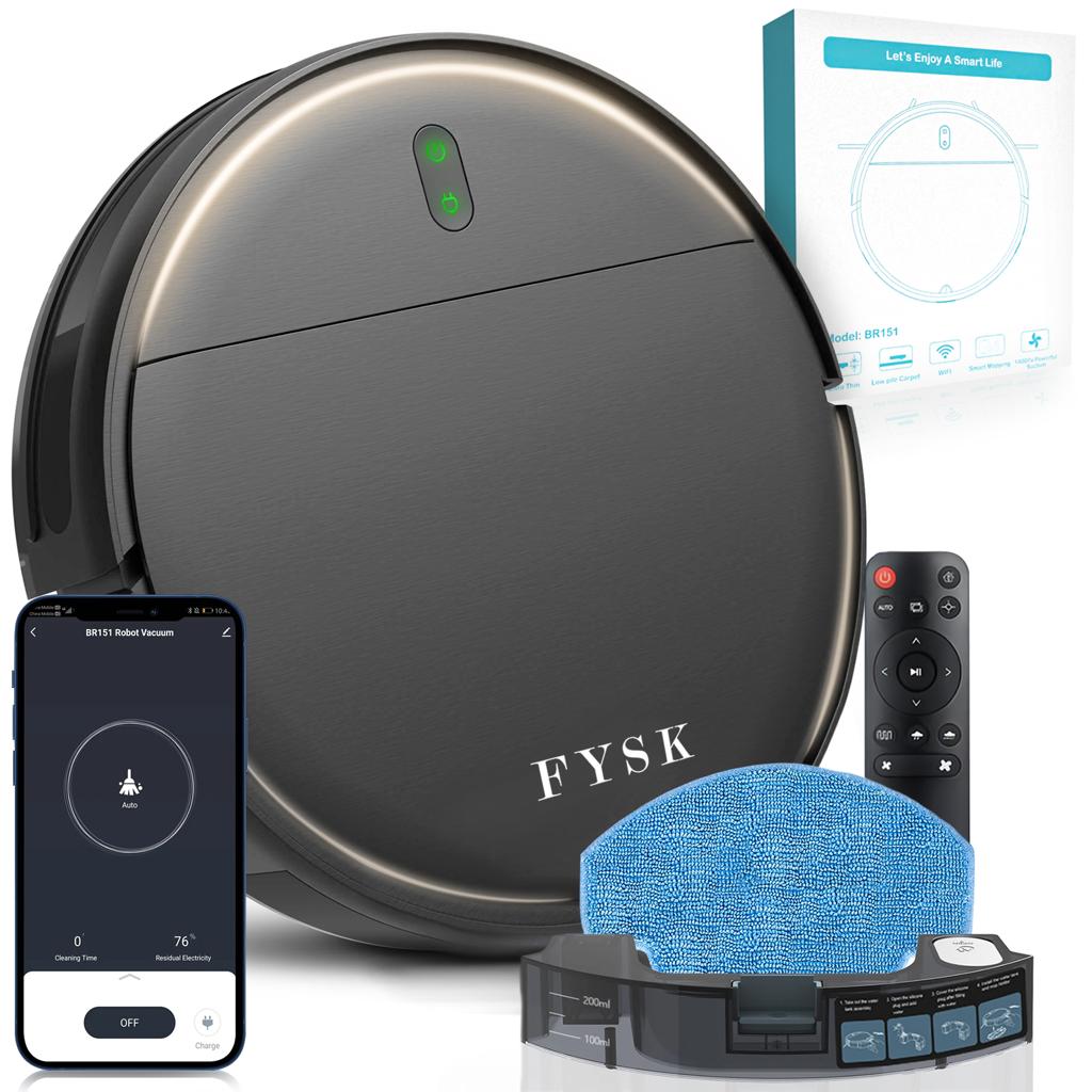 2de hands Robotstofzuiger met Dweilfunctie - RetourDeal - Fysk - Robotmeester