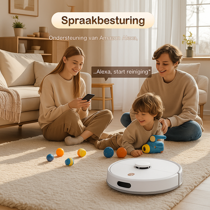 Fysk Robotstofzuiger & Trimmer voor Huisdieren