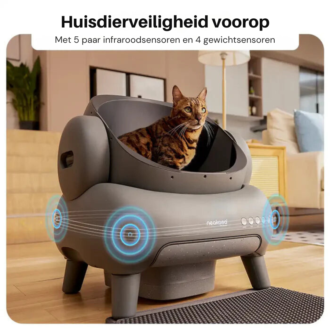 Neakasa M1 XXL Automatische kattenbak - Zelfreinigende kattenbak - Robot - Robotmeester