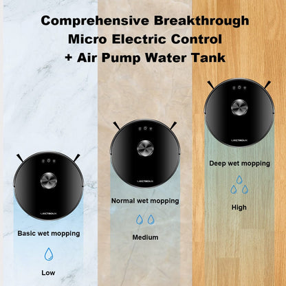 Robotstofzuiger met Dweilfunctie - Liectroux XR500 - Robotmeester