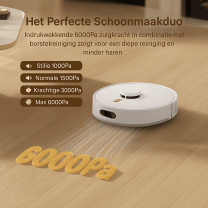 Fysk Robotstofzuiger & Trimmer voor Huisdieren - In gebruik
