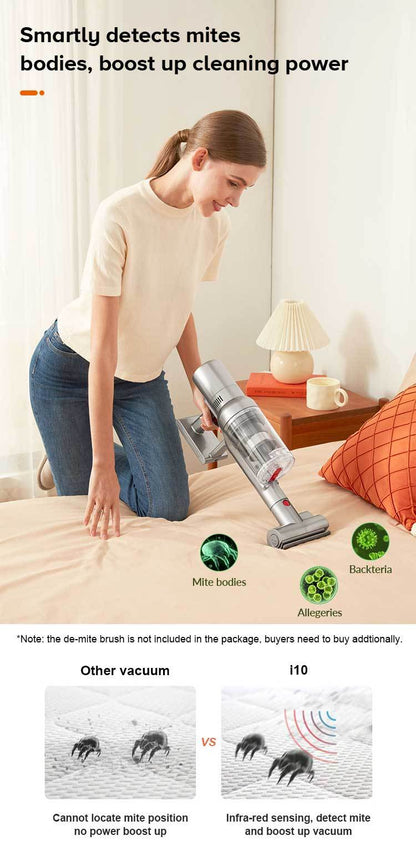 Liectroux i10 Draadloze stofzuiger - Robotmeester