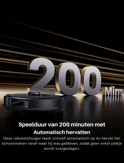 Proscenic Q20 Plus robotstofzuiger, automatische leegloop - Robotmeester
