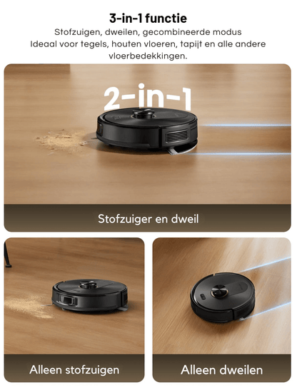 Proscenic Q20 Plus robotstofzuiger, automatische leegloop - Robotmeester