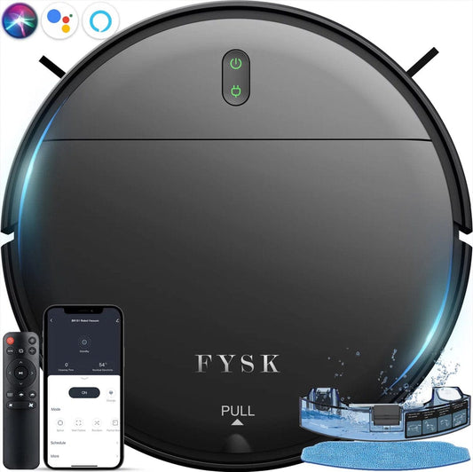 Robotstofzuiger met Dweilfunctie - Fysk G20 - Robotmeester