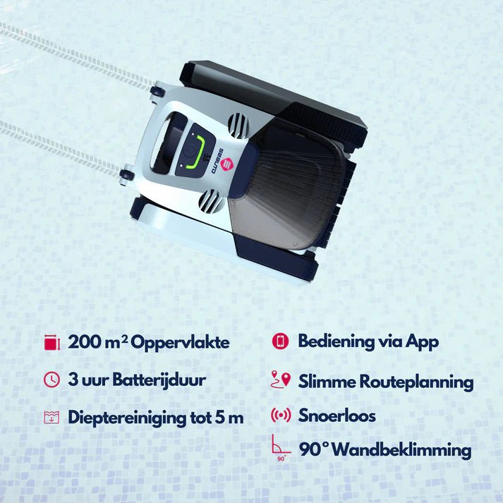 SEAUTO Shark Zwembadrobot - Robotmeester