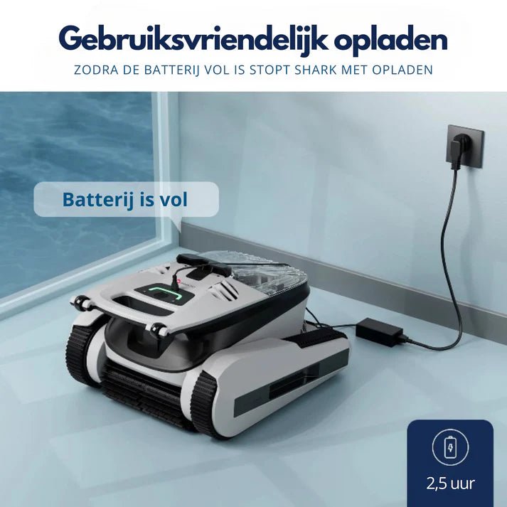 SEAUTO Shark Zwembadrobot - Robotmeester