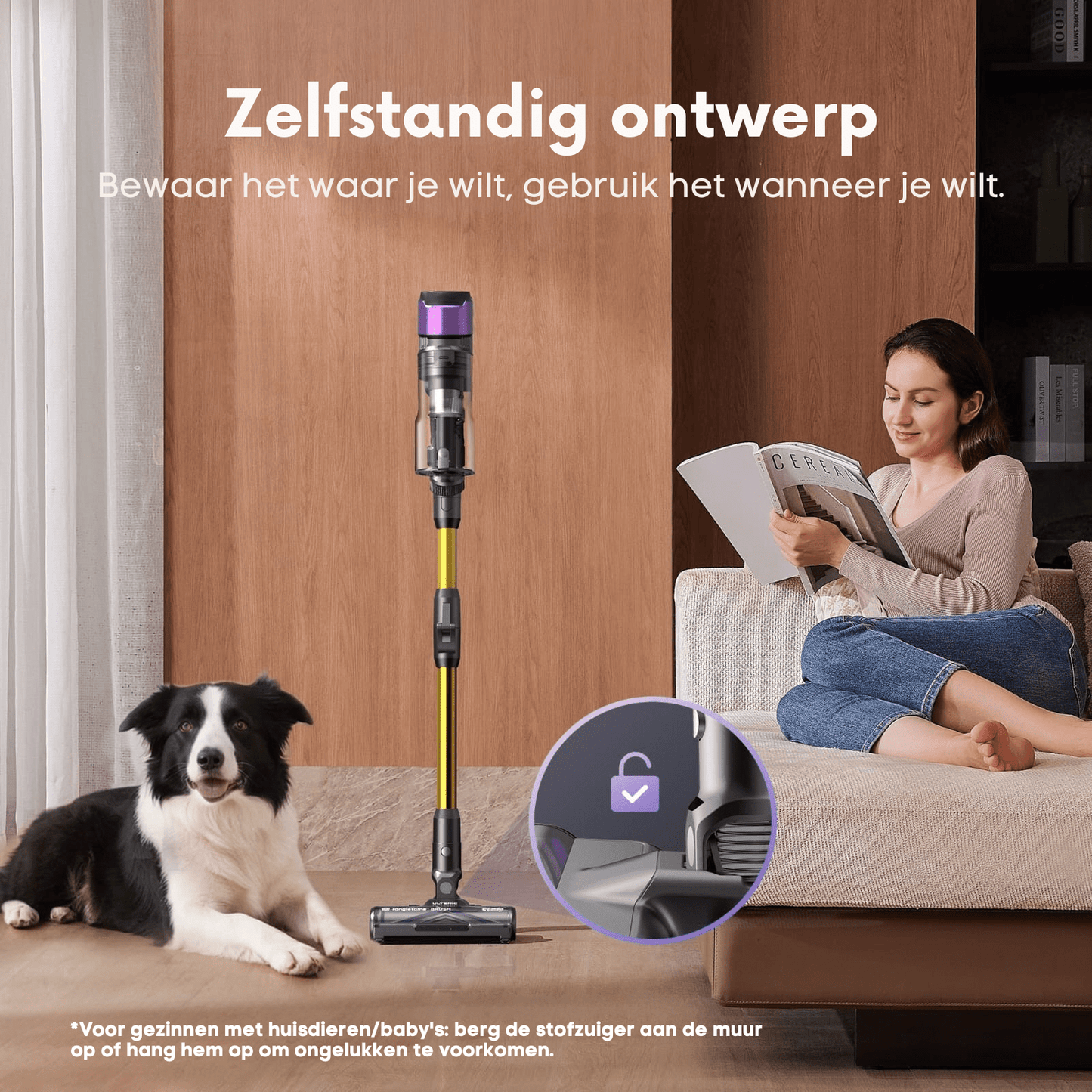 Ultenic U20 draadloze stofzuiger met 600W zuigkracht en een gebruiksduur van 60 minuten. - Vergelijking modellen