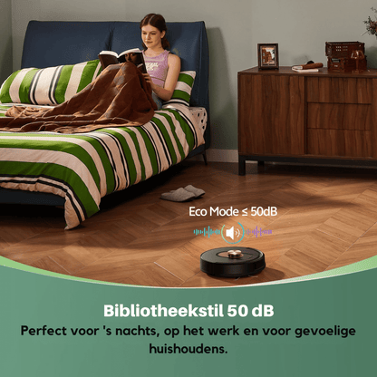 Vactidy Cleanova W9 Robot Vacuum – 9000 Pa, Smart LiDAR, Self - Empty - Robotmeester