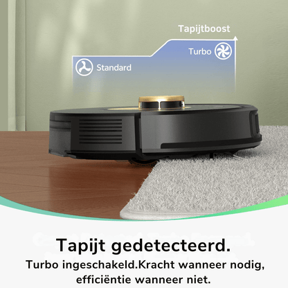 Vactidy Cleanova W9 Robot Vacuum – 9000 Pa, Smart LiDAR, Self - Empty - Robotmeester