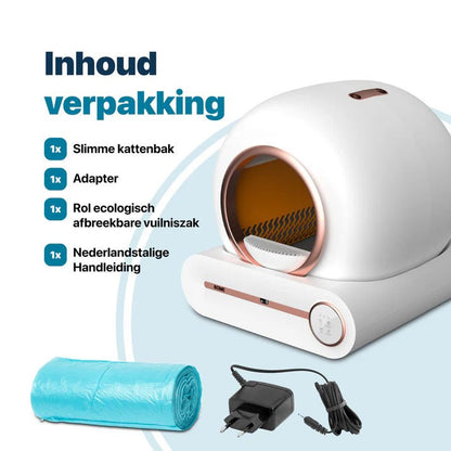 Zelfreinigende Kattenbak - Bome - Automatische - Robotmeester