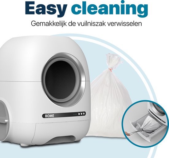 Zelfreinigende Kattenbak - Bome - Automatische - Met Camera - Robotmeester