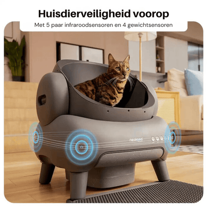 Zelfreinigende kattenbak - Neakasa M1 - Kenmerken en functies